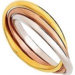 Alliance Femme 3 Ors entrelac�s.