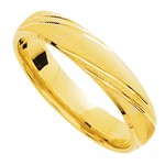 Alliance Femme Or jaune.