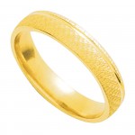 Alliance Homme Or jaune.