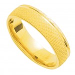 Alliance Homme Or jaune.