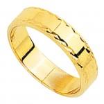 Alliance Homme Or jaune.