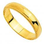 Alliance Homme Or jaune.
