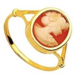 Bague Cam�e Or Jaune.