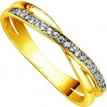 Bague Or jaune Diamants.