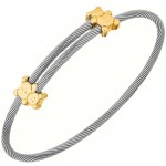 Bracelet B�b� Acier & Or.