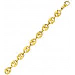 Bracelet Or jaune grain de caf�