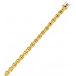 Bracelet Or jaune maille Royale
