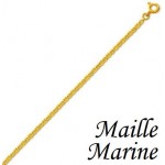 Cha�ne Or maille Marine 2.50gr.