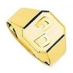 Chevali�re Homme or jaune