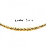 Collier Maille Anglaise Or Jaune.
