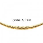 Collier Maille Anglaise Or Jaune.