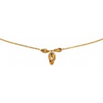Collier Or Jaune Motifs Antillais. 