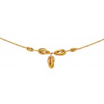 Collier Or Jaune Motifs Antillais. 