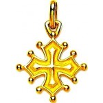 Croix Occitane Or Jaune.