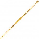 Gourmette B�b� Or jaune