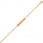 Gourmette B�b� Or jaune