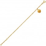 Gourmette B�b� Or jaune