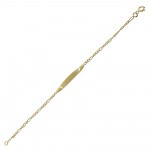 Gourmette B�b� Or jaune