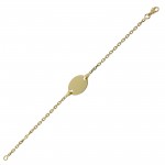 Gourmette B�b� Or jaune