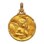 M�daille Ange Ronde - A.AUGIS -