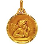M�daille Ange Ronde - A.AUGIS -