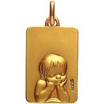 M�daille la�que Rectangulaire - A.AUGIS -
