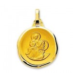 M�daille St Christophe Or Jaune.