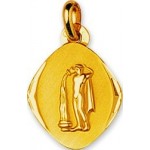 M�daille Zodiaque Or Jaune.VERSEAU.