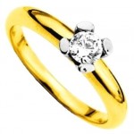 Solitaire 2 ors Diamant.