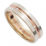 Alliance Femme 2 ors Diamants.