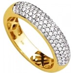 Bague 2 Ors Diamants.