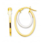 Boucles d'oreilles cr�oles 2 Ors.