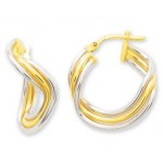 Boucles d'oreilles cr�oles 2 Ors.