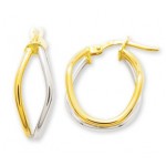 Boucles d'oreilles cr�oles 2 Ors.
