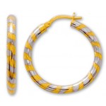 Boucles d'oreilles cr�oles 2 Ors.