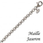 Cha�ne Argent Massive maille Jaseron.