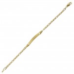 Gourmette B�b� Or jaune