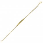 Gourmette B�b� Or jaune