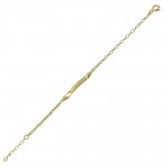 Gourmette B�b� Or jaune