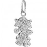 Pendentif Fillette - Petit tr�sors - A.AUGIS -