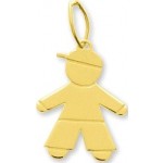 Pendentif Or jaune Gar�onnet.