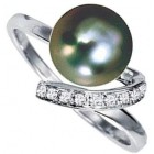 Bagues Perles Or.