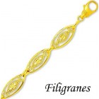 Colliers or Motifs Filigranes.