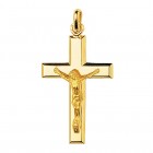 Pendentifs Croix Or jaune.
