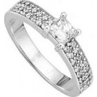 Solitaires Or Blanc.