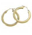 Boucles d'Oreilles Cr�oles Or jaune