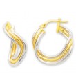 Boucles d'Oreilles Cr�oles 2 Ors