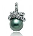 Pendentifs Perles Or.