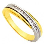 Alliance Femme 2 Ors Diamants.