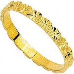 Alliance Femme Or jaune.